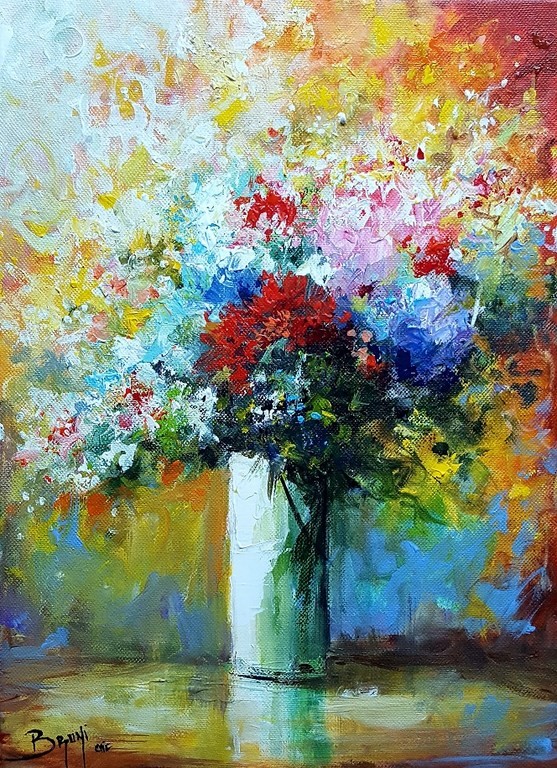 Bouquet multicolore. ©Bruni Eric