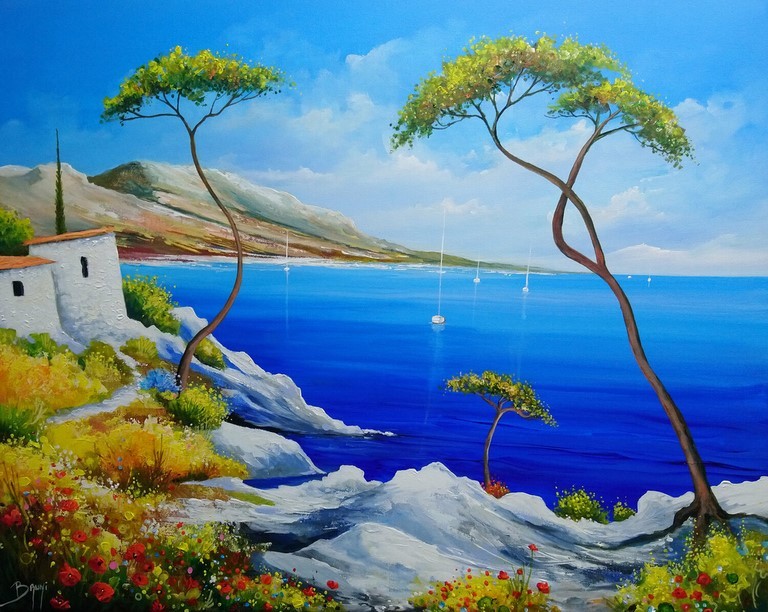 Baie méditerranéenne -©Bruni Eric.