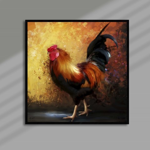 Poster "Le Coq" Poster "Le Coq" Eric Bruni