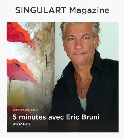 Eric Bruni Magazine Singulart