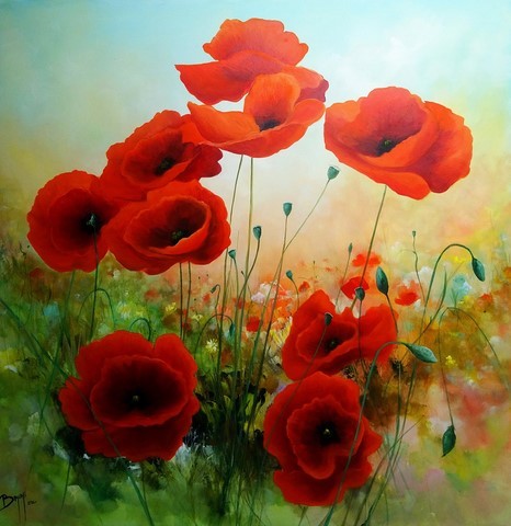 Au Cœur des Coquelicots -©Bruni Eric.