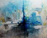 Abstract painting - Galerie Bruni Eric